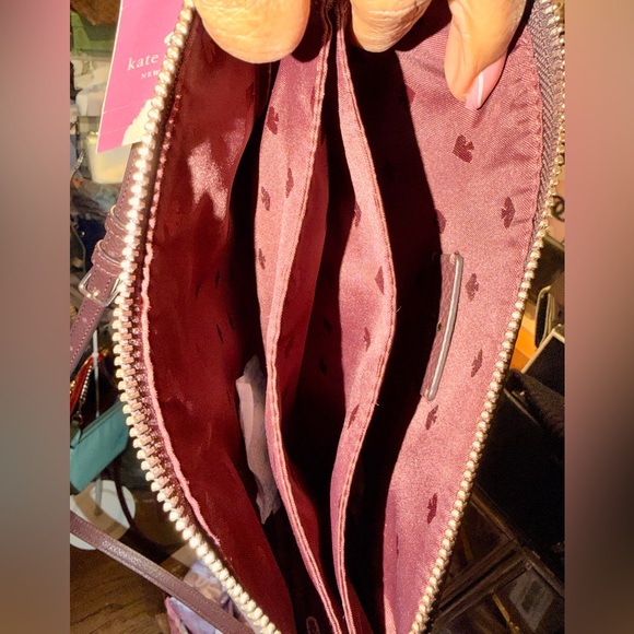 Kate Spade New York Leila Plaid Triple Gusset Crossbody Bag - Picture 11 of 17